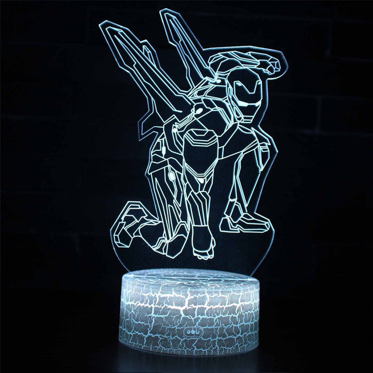 Lampe 3D Marvel Iron Man Endgame