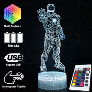 Lampe 3D Marvel Iron Man