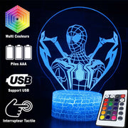 Lampe 3D Iron Spider