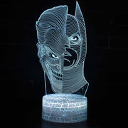 Lampe 3D DC Joker & Batman