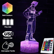 Lampe 3D Naruto Kakashi Hatake Lecture