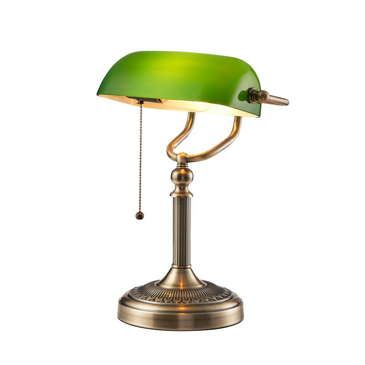 Lampe de Bureau <br> Vintage Banquier