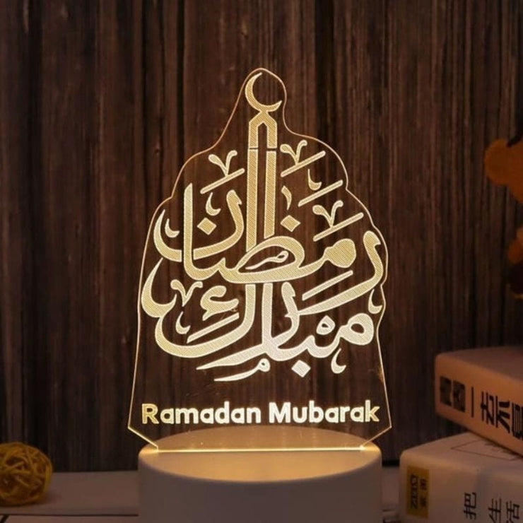 Lampe Veilleuse Eid Mubarak