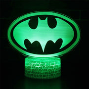 Lampe 3D DC Batman Logo