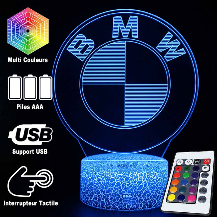 Lampe 3D Logo BMW