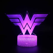 Lampe 3D DC Wonder Woman Logo