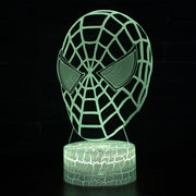 Lampe 3D Marvel Masque Spider-Man