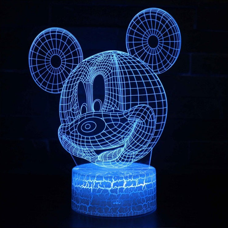 Lampe 3D Tête De Mickey