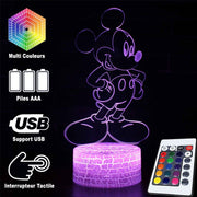 Lampe 3D Mickey Mouse Original