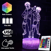 Lampe 3D Naruto & Son Double Maléfique