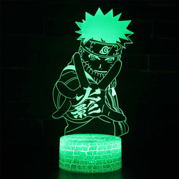 Lampe 3D Naruto Uzumaki