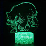 Lampe 3D Ours