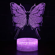 Lampe 3D Papillon Sauvage