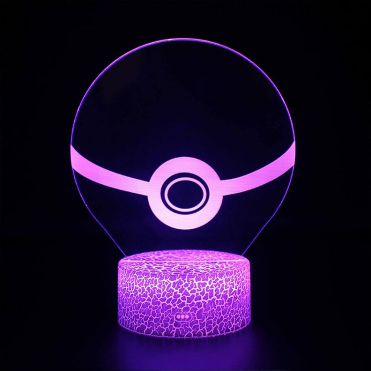 Lampe 3D Pokémon Pokéball