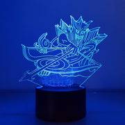 Lampe 3D Naruto Sasuke Susanoo