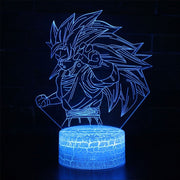 Lampe 3D Dragon Ball Z Son Goku Super Saiyan