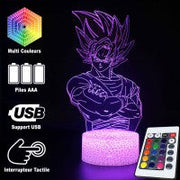 Lampe 3D Dragon Ball Son Goku