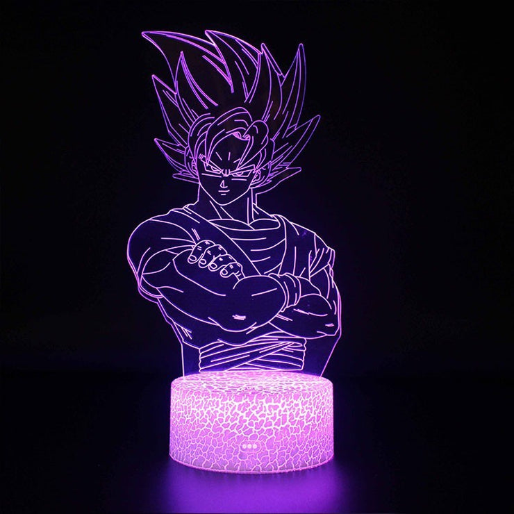 Lampe 3D Dragon Ball Z Son Goku