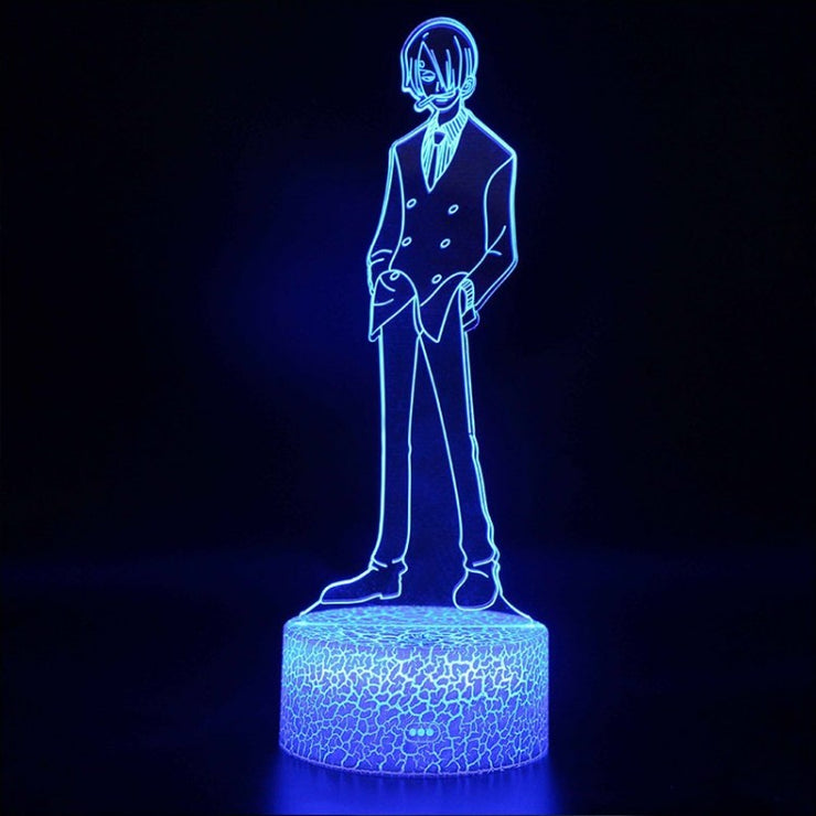 Lampe 3D One Piece Sanji Vinsmoke