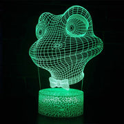 Lampe 3D Tête De Grenouille