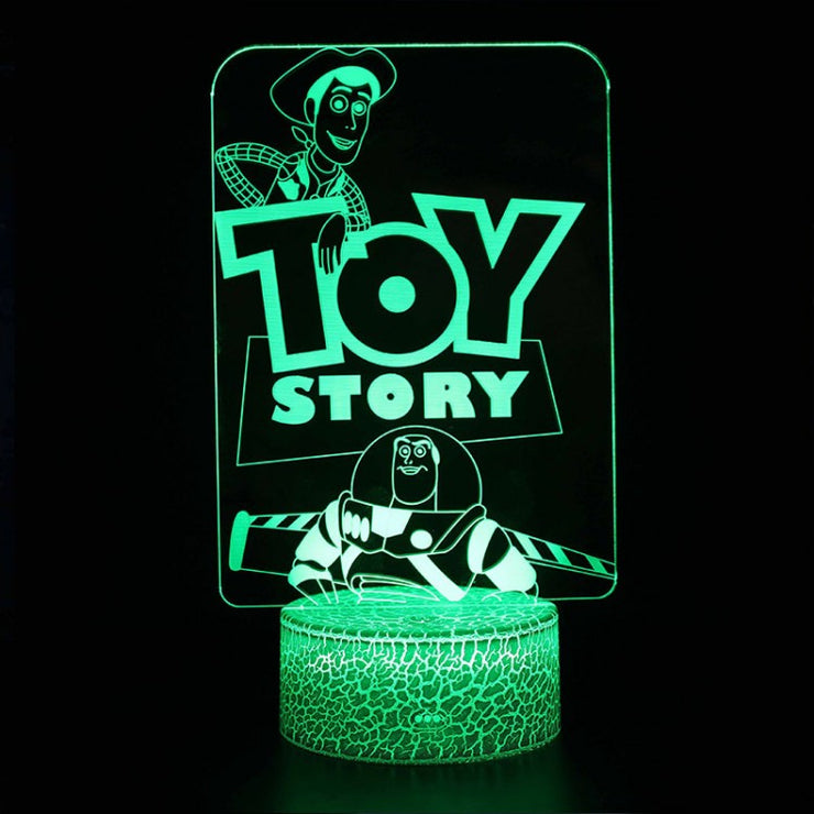 Lampe 3D Woody & Buzz Toy Story