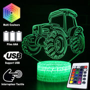 Lampe 3D Tracteur Agricole