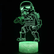 Lampe 3D Star Wars Stormtrooper Bébé