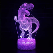 Lampe 3D Dinosaure Tyrannosaure Attaque