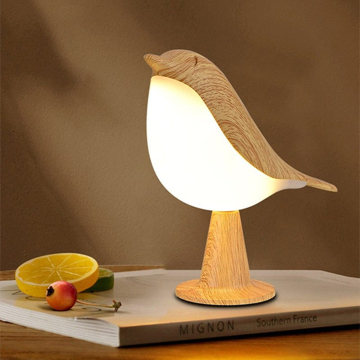 Veilleuse Oiseau en Bois