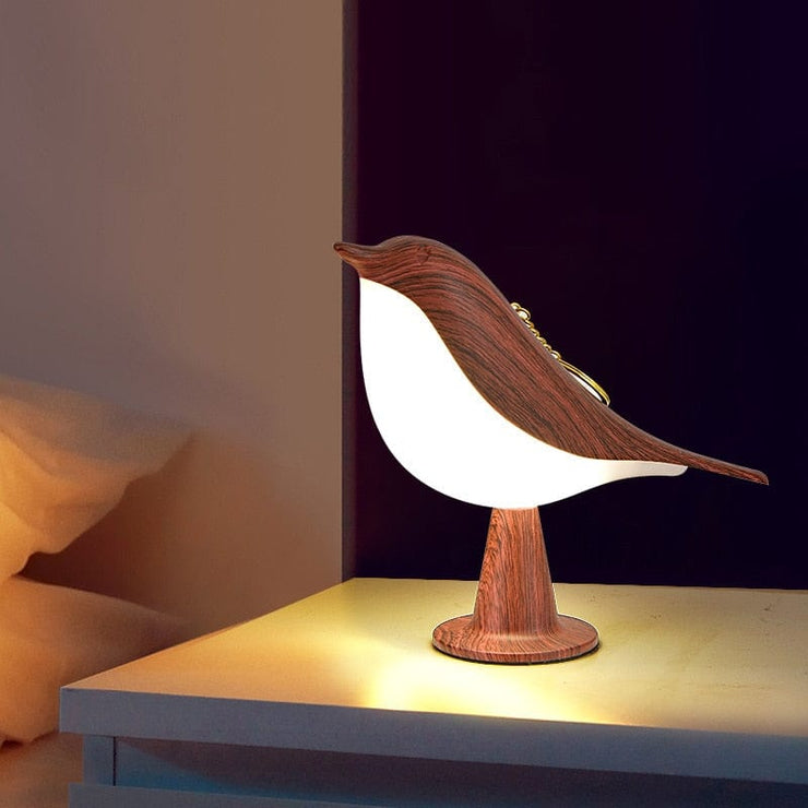 Veilleuse Oiseau en Bois