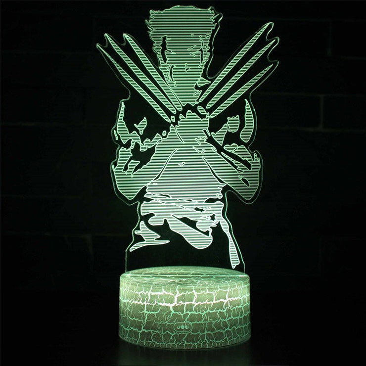 Lampe 3D Marvel Wolverine X-Men