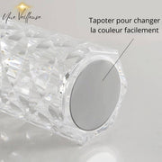 Lampe de chevet tactile - Veilleuse CrystalDesign™