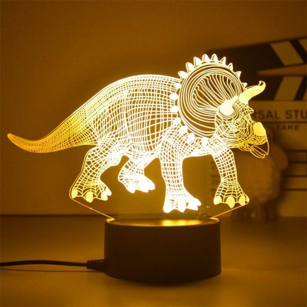 Lampe dinosaure - TriceratopsLamp™